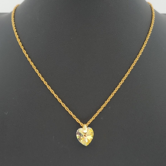 BMNY Swarovski Crystal Heart Necklace - Picture 3 of 8